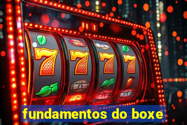 fundamentos do boxe